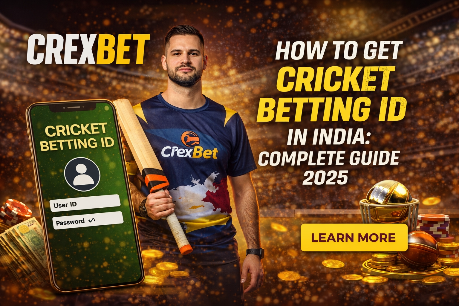 How to Get Cricket Betting ID in India
